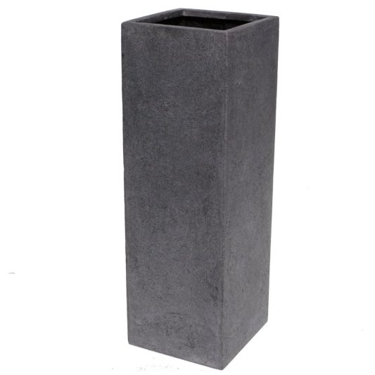 kare uzun beton saksi 20x20x60cm